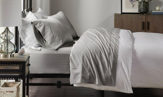 Thumbnail 1: Madison Park Madison Park Peached Percale Cotton Sheet Set 