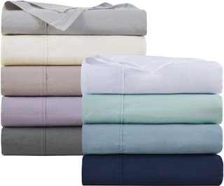 Thumbnail 8: Madison Park Madison Park Peached Percale Cotton Sheet Set 