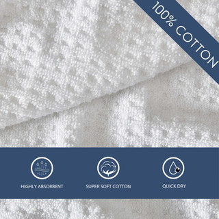 Thumbnail 8: Tommy Bahama Tommy Bahama Northern Pacific 6 Piece Cotton Terry Towel Set 
