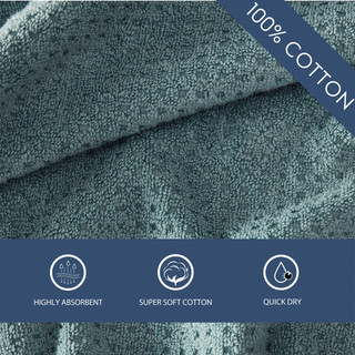 Thumbnail 8: Tommy Bahama Tommy Bahama Northern Pacific 6 Piece Cotton Terry Towel Set 