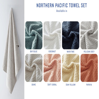 Thumbnail 7: Tommy Bahama Tommy Bahama Northern Pacific 6 Piece Cotton Terry Towel Set 