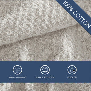Thumbnail 8: Tommy Bahama Tommy Bahama Northern Pacific 6 Piece Cotton Terry Towel Set 