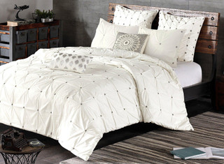 Thumbnail 2: Ink + Ivy Ink & Ivy Maisie Embroidered Duvet Cover Set 