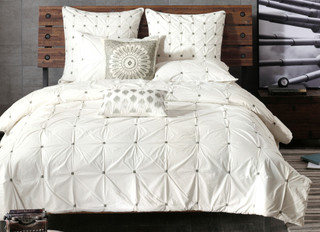 Thumbnail 2: Ink + Ivy Ink & Ivy Maisie Embroidered Duvet Cover Set 