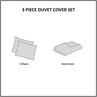 Thumbnail 3: Ink + Ivy Ink & Ivy Maisie Embroidered Duvet Cover Set 