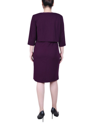 Thumbnail 4: NY COLLECTION NY Collection Petite 2 Pc Dress Set 