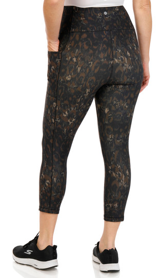 Thumbnail 3: RBX RBX Womens Active Chateetah Print Leggings 