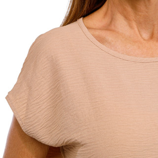 Thumbnail 3: ELAN + GRACE Elan + Grace Petite Short Sleeve Airflow Doleman Top 