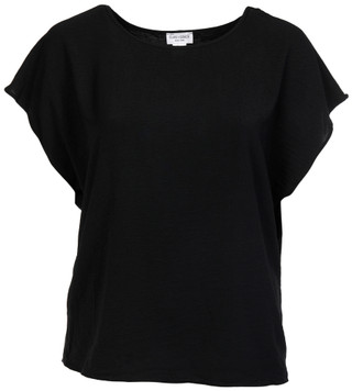 Thumbnail 1: ELAN + GRACE Elan + Grace Plus Short Sleeve Airflow Doleman Top 