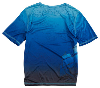 Thumbnail 2: REEL LEGENDS Reel Legends Big Boys Short Sleeve Octo Ship Tec Shirt 