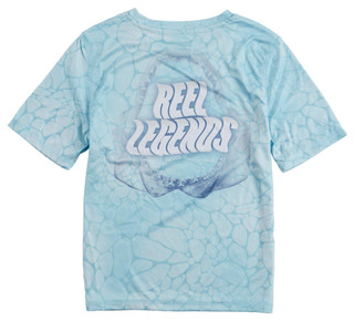 Thumbnail 2: REEL LEGENDS Reel Legends Little Boys Short Sleeve Take a Bite Tec Shirt 
