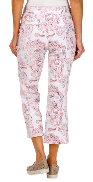 Thumbnail 2: 89th & Madison 89th & Madison Petite Paisley Print Capris 