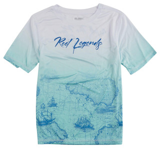 Thumbnail 1: REEL LEGENDS Reel Legends Big Boys Short Sleeve Walk the Plank Tec Shirt 
