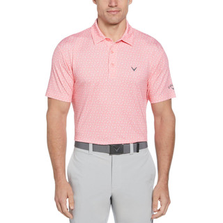 Thumbnail 1: Callaway Callaway Mens Short Sleeve Dolphin Texture Golf Polo 