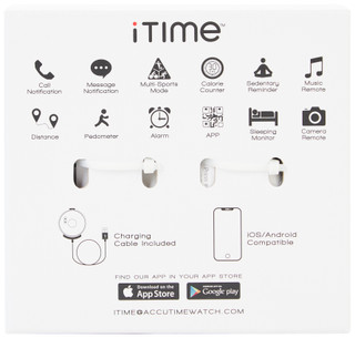 Thumbnail 2: Accutime iTime 2 Pk Navy White Tech Watch 