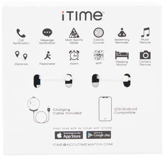 Thumbnail 2: Accutime iTime 2 Pk Mint Black Tech Watch 