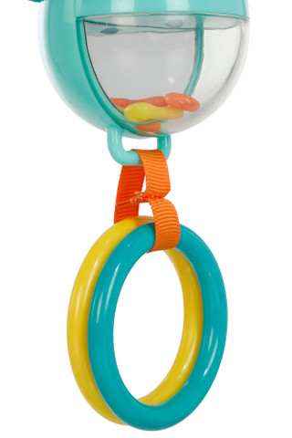 Thumbnail 3: Infantino Infantino Baby 11 in Light & Chime Sensory Rattle Elephant 