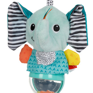 Thumbnail 2: Infantino Infantino Baby 11 in Light & Chime Sensory Rattle Elephant 