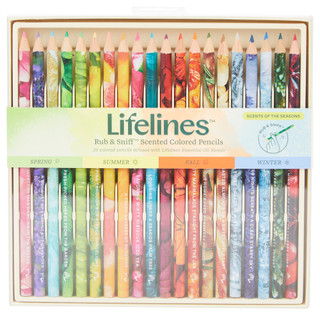 Thumbnail 1: LIFELINES LLC Lifelines LLC 20 Pc Scents of the Seasons Color Pencils Set 