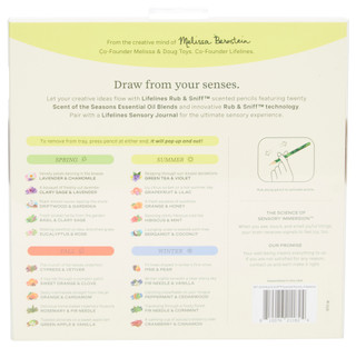 Thumbnail 2: LIFELINES LLC Lifelines LLC 20 Pc Scents of the Seasons Color Pencils Set 