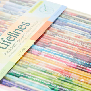 Thumbnail 3: LIFELINES LLC Lifelines LLC 20 Pc Scents of the Seasons Color Pencils Set 