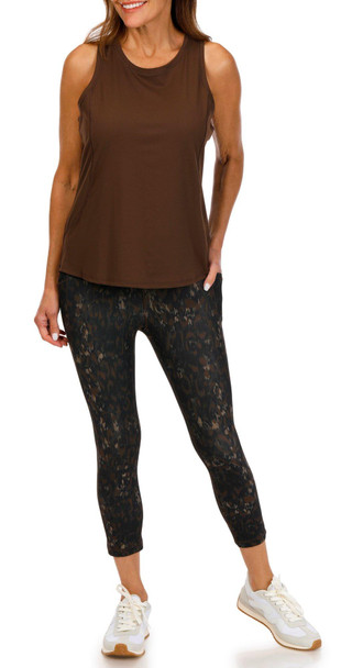 Thumbnail 1: RBX RBX Womens Active 2 Pc Capri Legging Set 