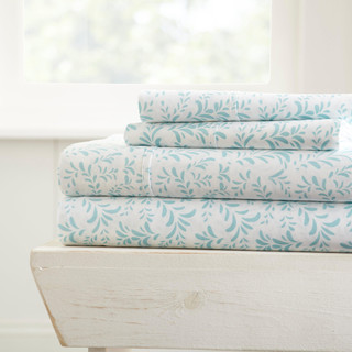 Thumbnail 3: Home Collections Home Collections Premium Ultra Burst Of Vines Sheet Set 