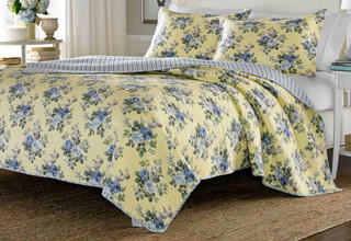 Thumbnail 7: Laura Ashley Laura Ashley Linley Quilt Set 