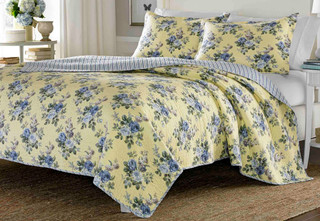 Thumbnail 9: Laura Ashley Laura Ashley Linley Quilt Set 