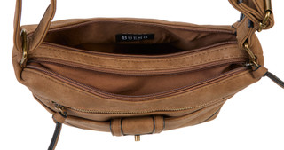 Thumbnail 2: Bueno Bueno Solid Front Tab Pocket Crossbody Handbag 