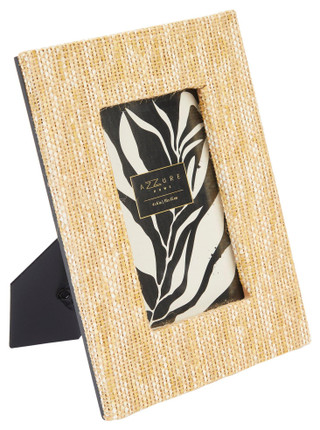 Thumbnail 1: AZZURE Azzure 4x6 Linen Picture Frame 