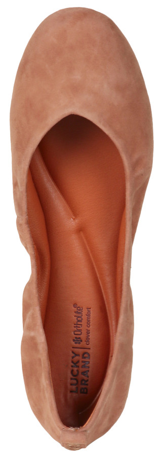 Thumbnail 3: Lucky Brand Women's Suede Ballet Slip Ons 
