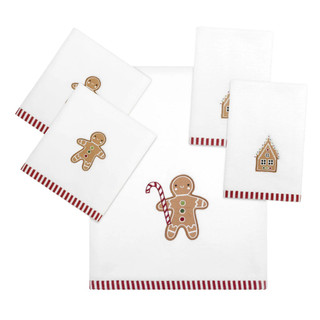 Thumbnail 2: Avanti Avanti Gingerbread Man Bath Towel 