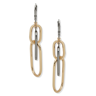 Thumbnail 1: NINE WEST Nine West Sculpt Orbital Earrings 
