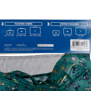 Thumbnail 3: Life is Good Life Is Good 6 Pc Packing Cube Set 