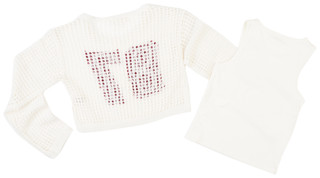 Thumbnail 2: No Comment No Comment Big Girls 2 Pc Sweater Top 