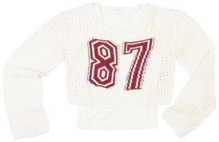 Thumbnail 1: No Comment No Comment Big Girls 2 Pc Sweater Top 