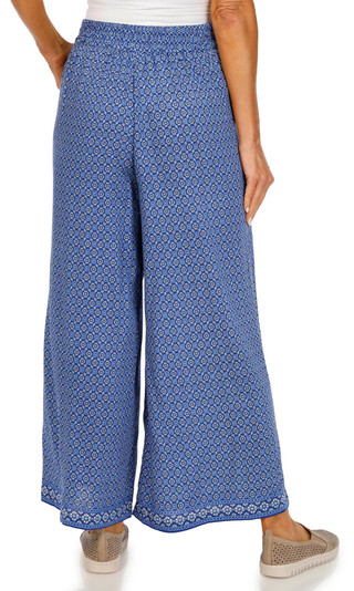 Thumbnail 2: MAX STUDIO Max Studio Womens Textured Rayon Cropped Pants 