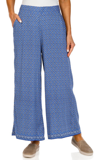 Thumbnail 1: MAX STUDIO Max Studio Womens Textured Rayon Cropped Pants 