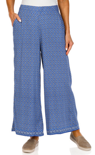 Thumbnail 1: MAX STUDIO Max Studio Womens Textured Rayon Cropped Pants 