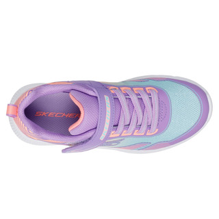 Thumbnail 2: Skechers Skechers Girls Microspec Advance Oasis Point Athletic Shoes 