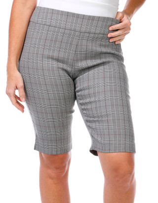 Thumbnail 1: Counterparts Counterparts Womens Plaid Pull-On Shorts 