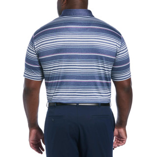 Thumbnail 6: PGA TOUR PGA TOUR Big Men's Stripe Golf Polo 