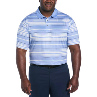 Thumbnail 2: PGA TOUR PGA TOUR Big Men's Stripe Golf Polo 