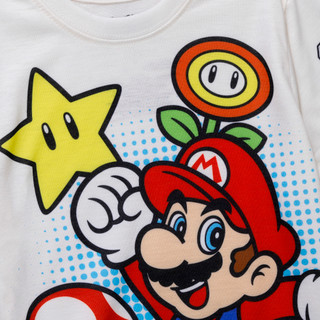 Thumbnail 2: Mario Mario Little Boys Short Sleeve Sublimation Shirt 