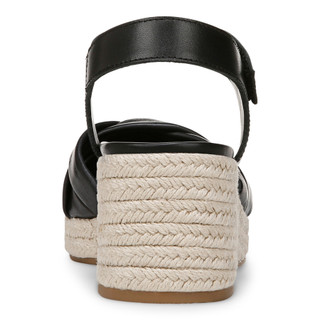 Thumbnail 6: Vionic Vionic Womens Saratoga Wide Width Espadrille Wedge Sandals 