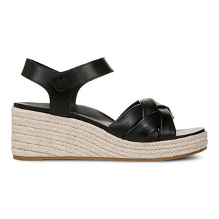 Thumbnail 7: Vionic Vionic Womens Saratoga Wide Width Espadrille Wedge Sandals 