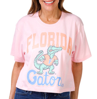 Thumbnail 4: Florida Gators Florida Gators Womens Short Sleeve Mascot Top by Park Fields 