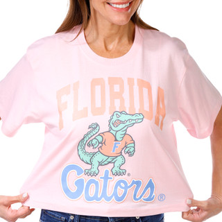 Thumbnail 2: Florida Gators Florida Gators Womens Short Sleeve Mascot Top by Park Fields 