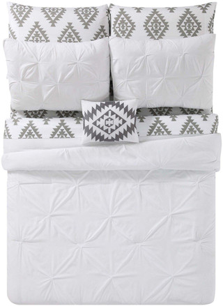 Thumbnail 8: Truly Soft Truly Soft Pleated Pueblo Comforter Set 